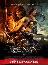 Conan the Barbarian (2011) BRRip Original [Telugu + Tamil + Hindi + Eng] Dubbed Movie Watch Online Free